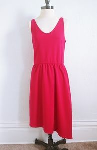 Only Hearts Pink Asymmetric Sleeveless Dress